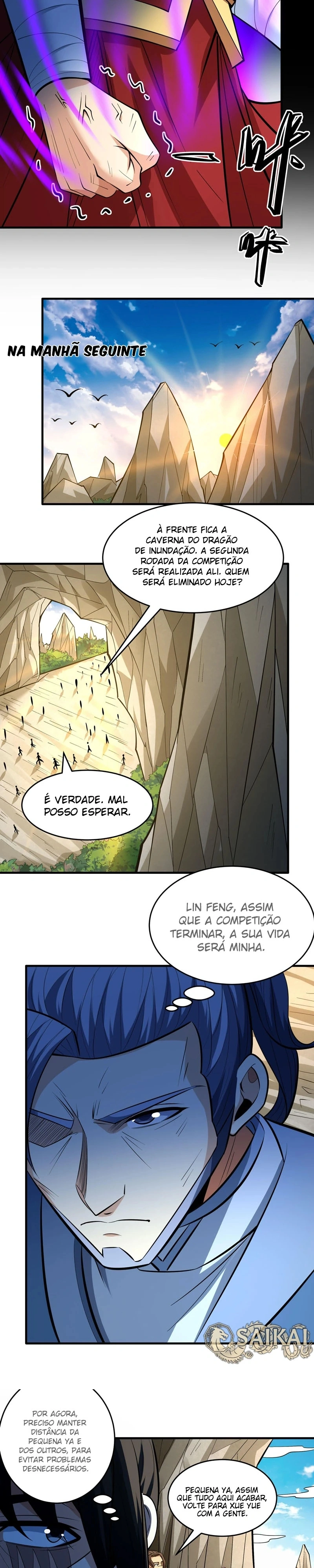 Deus das Artes Marciais Capítulo 256.2 Página 3
