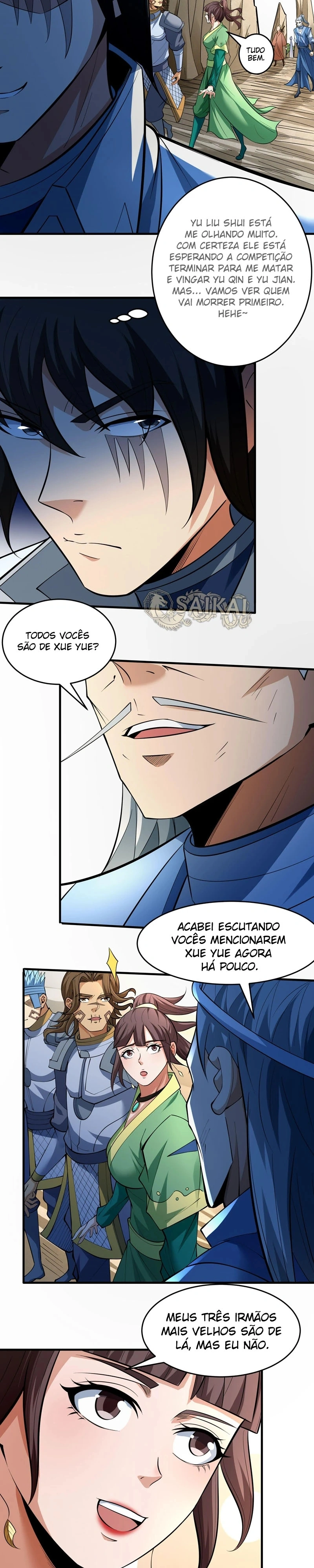 Deus das Artes Marciais Capítulo 256.2 Página 4