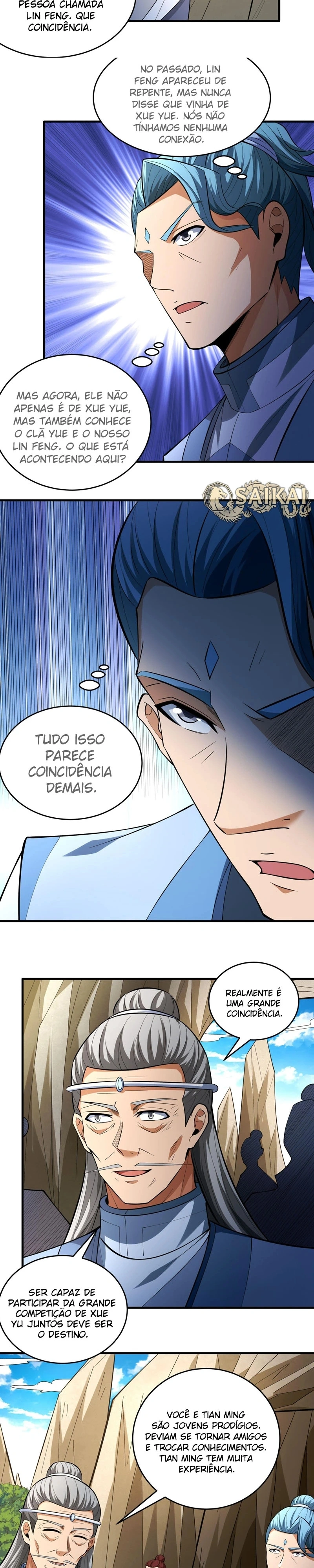 Deus das Artes Marciais Capítulo 256.2 Página 9