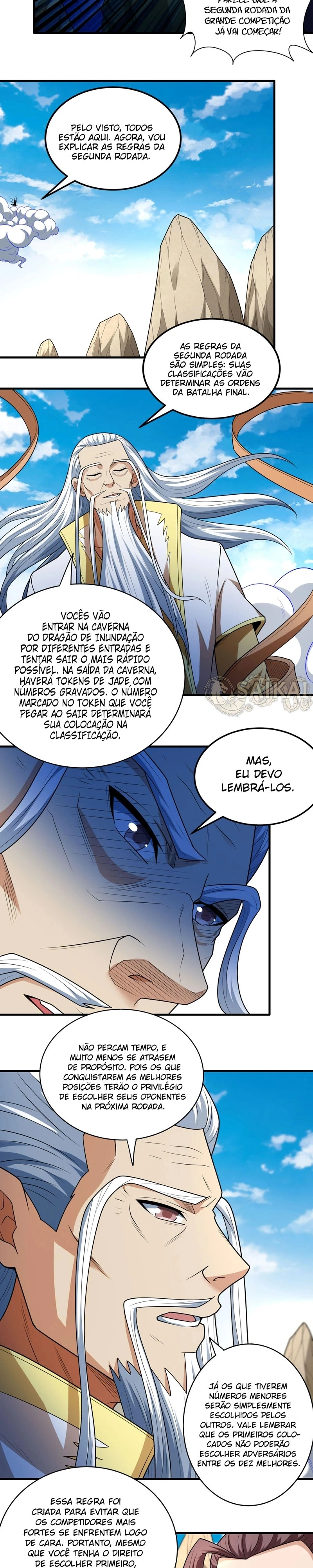Deus das Artes Marciais Capítulo 256.3 Página 10