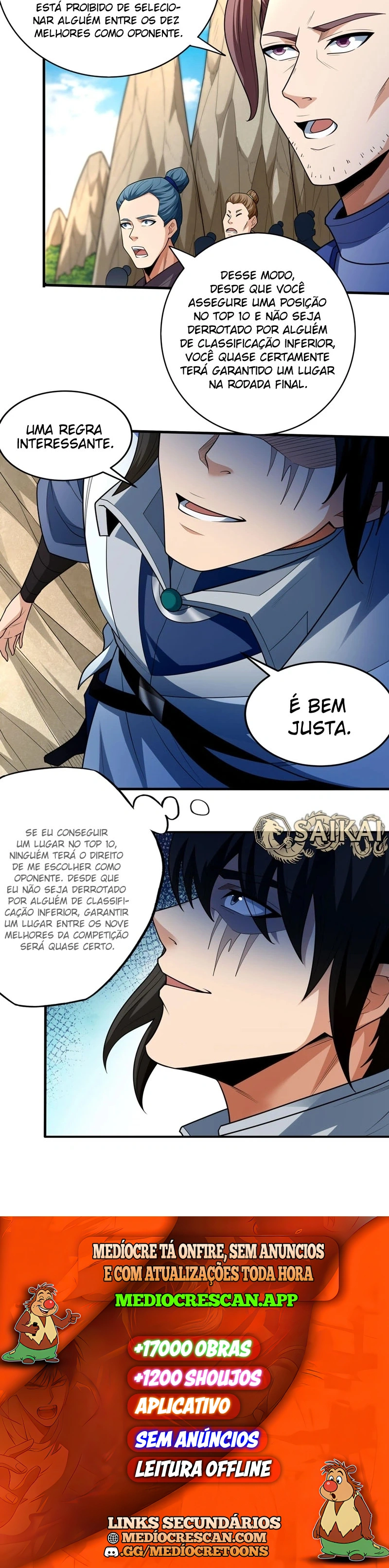 Deus das Artes Marciais Capítulo 256.3 Página 11