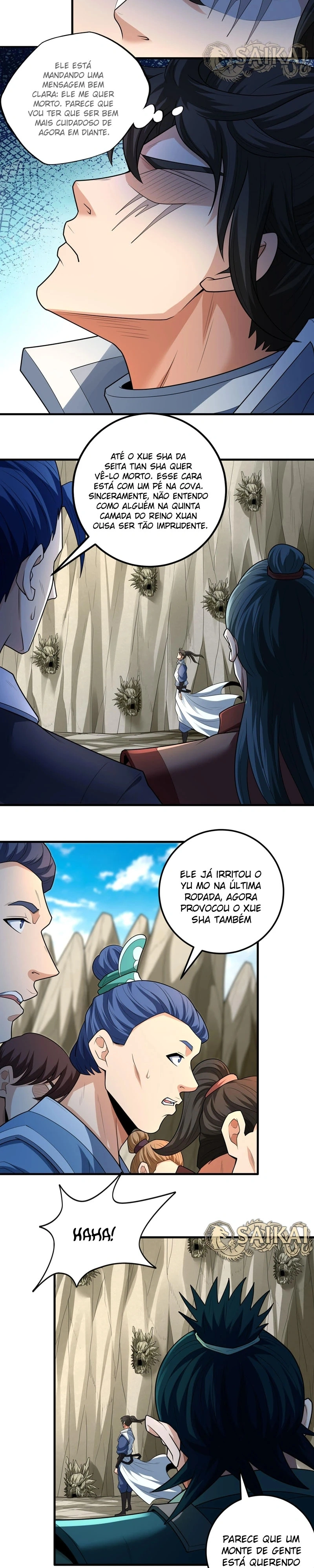 Deus das Artes Marciais Capítulo 256.3 Página 4