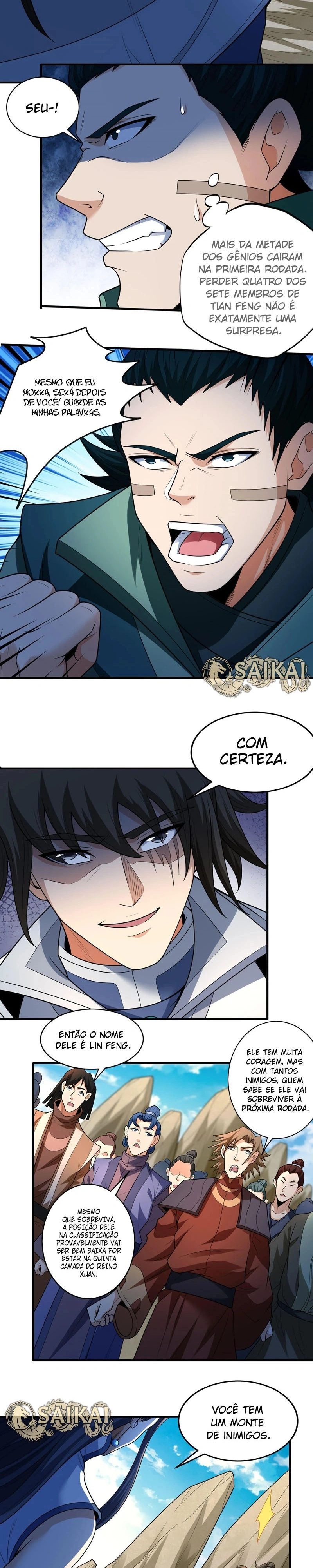 Deus das Artes Marciais Capítulo 256.3 Página 6