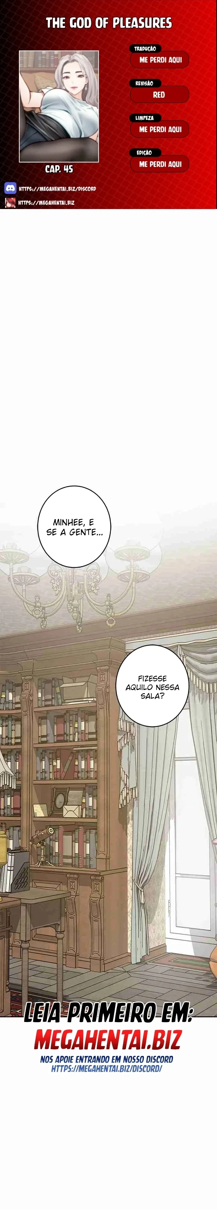 Deus do prazer Capítulo 45 Página 1