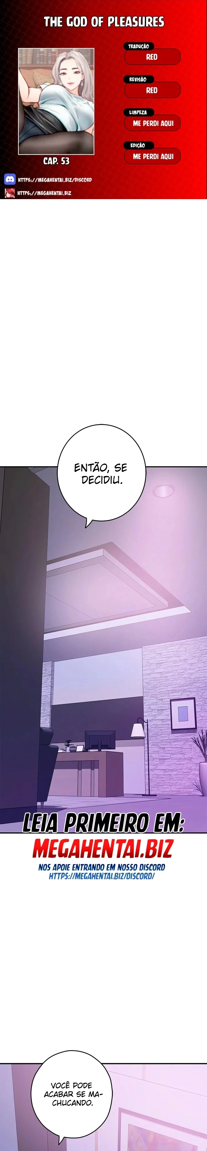 Deus do prazer Capítulo 53 Página 1