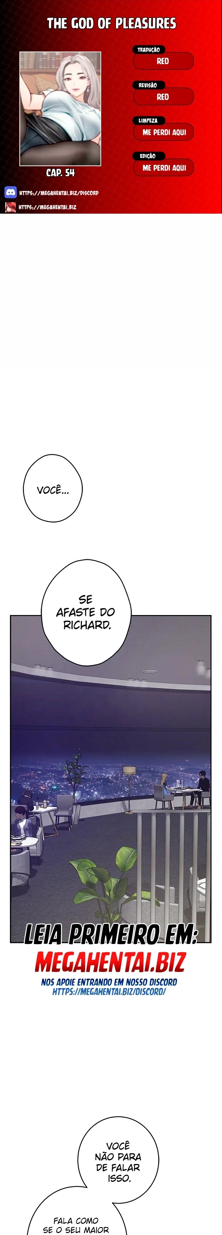 Deus do prazer Capítulo 54 Página 1