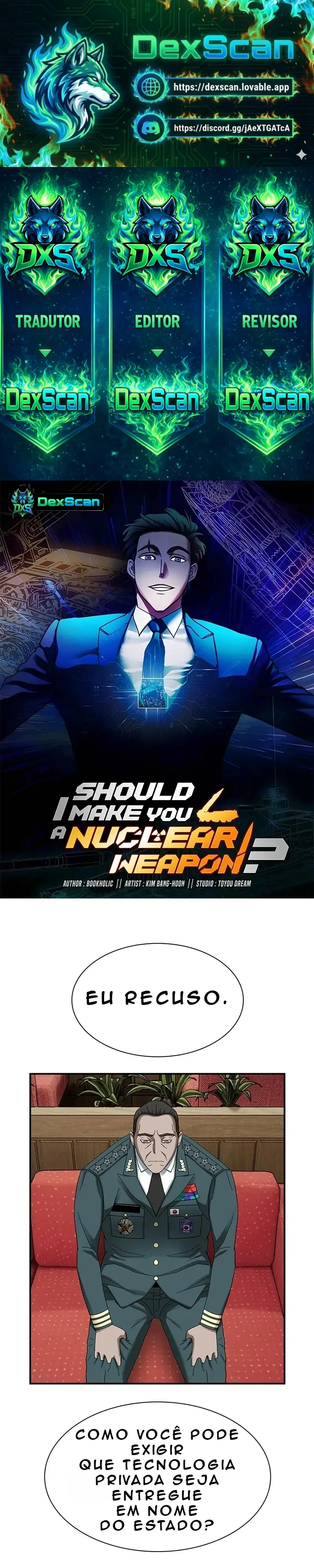 Devo Fazer Armas Nucleares Também? Capítulo 15 Página 1