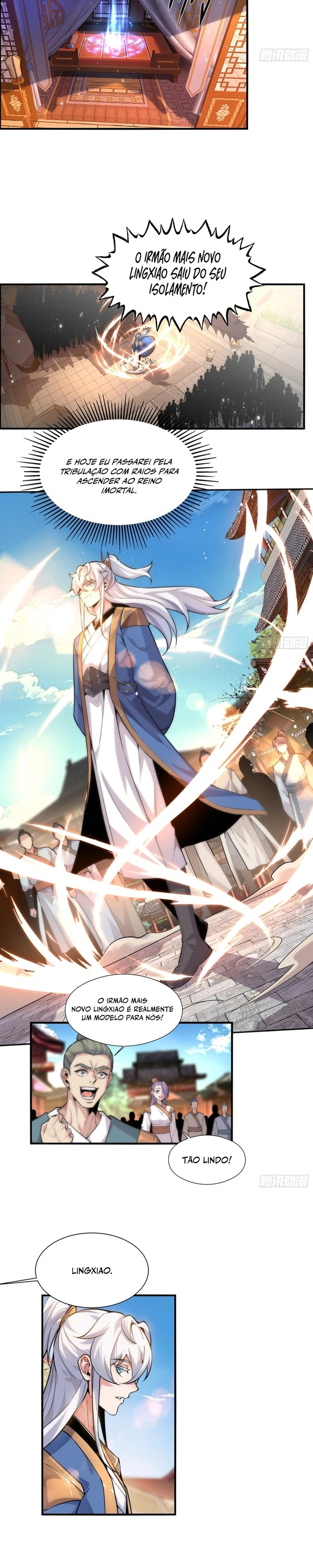 Dez Mil Anos sob Tribulação Celestial Capítulo 1 Página 3