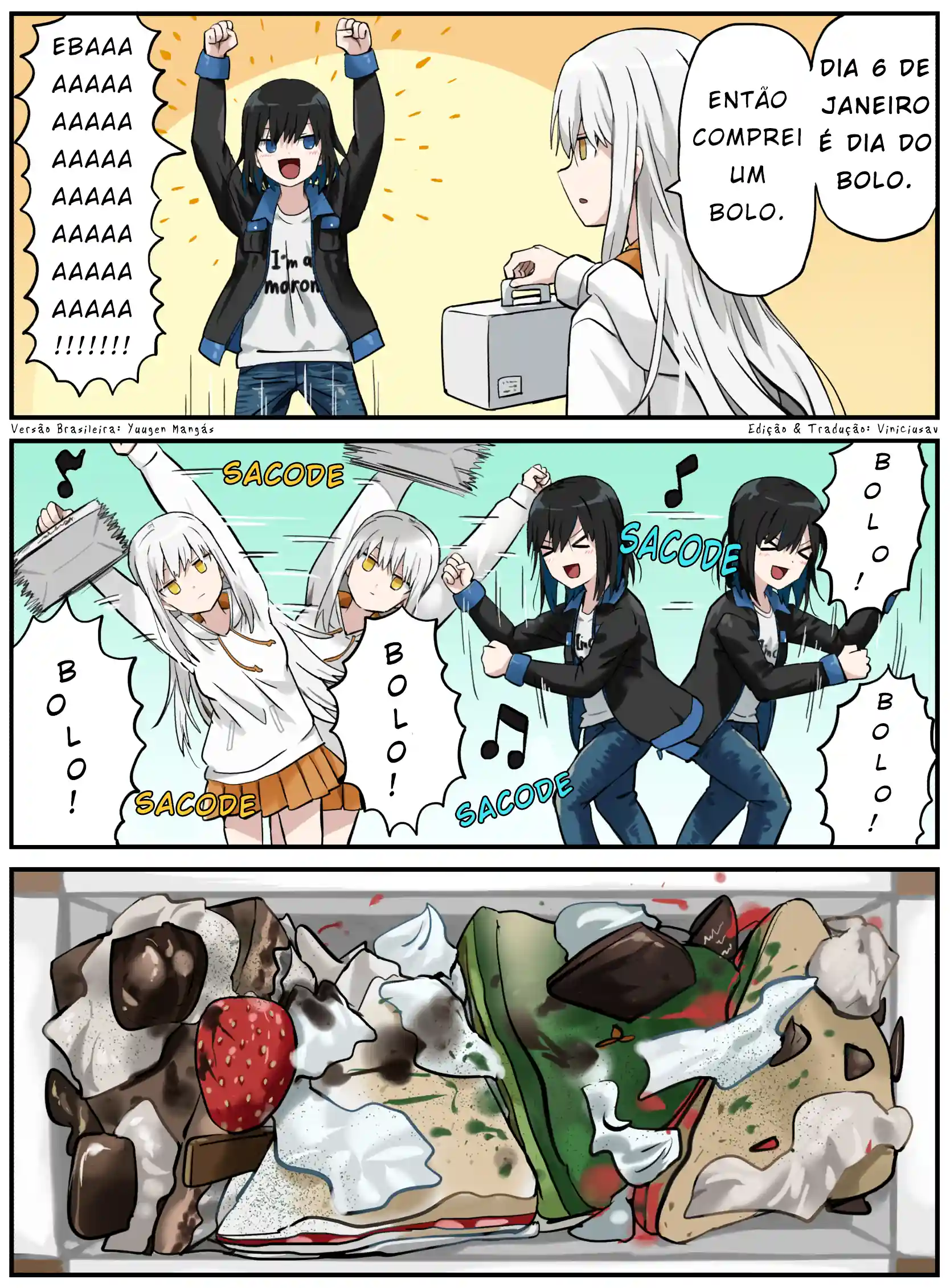 Dia de Aniversário Mangá Capítulo 3 Página 1