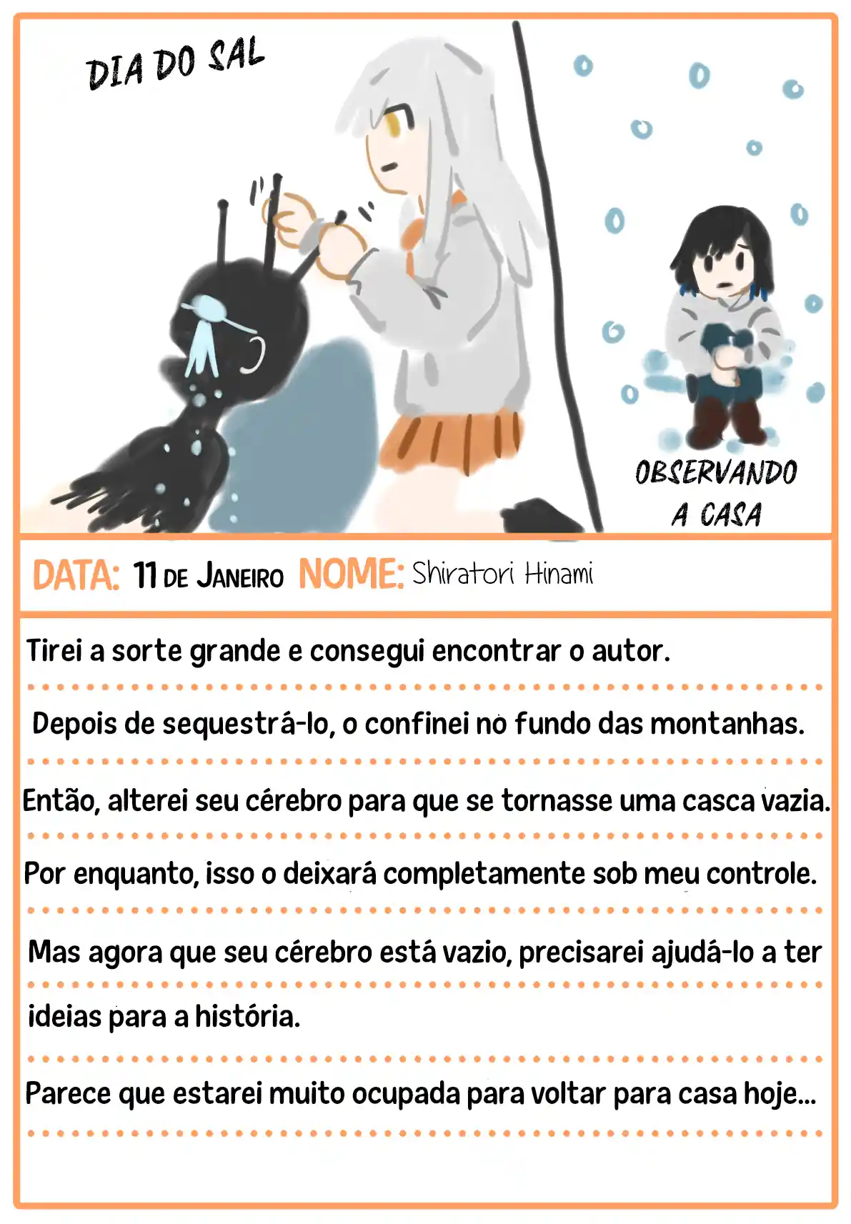 Dia de Aniversário Mangá Capítulo 39 Página 4