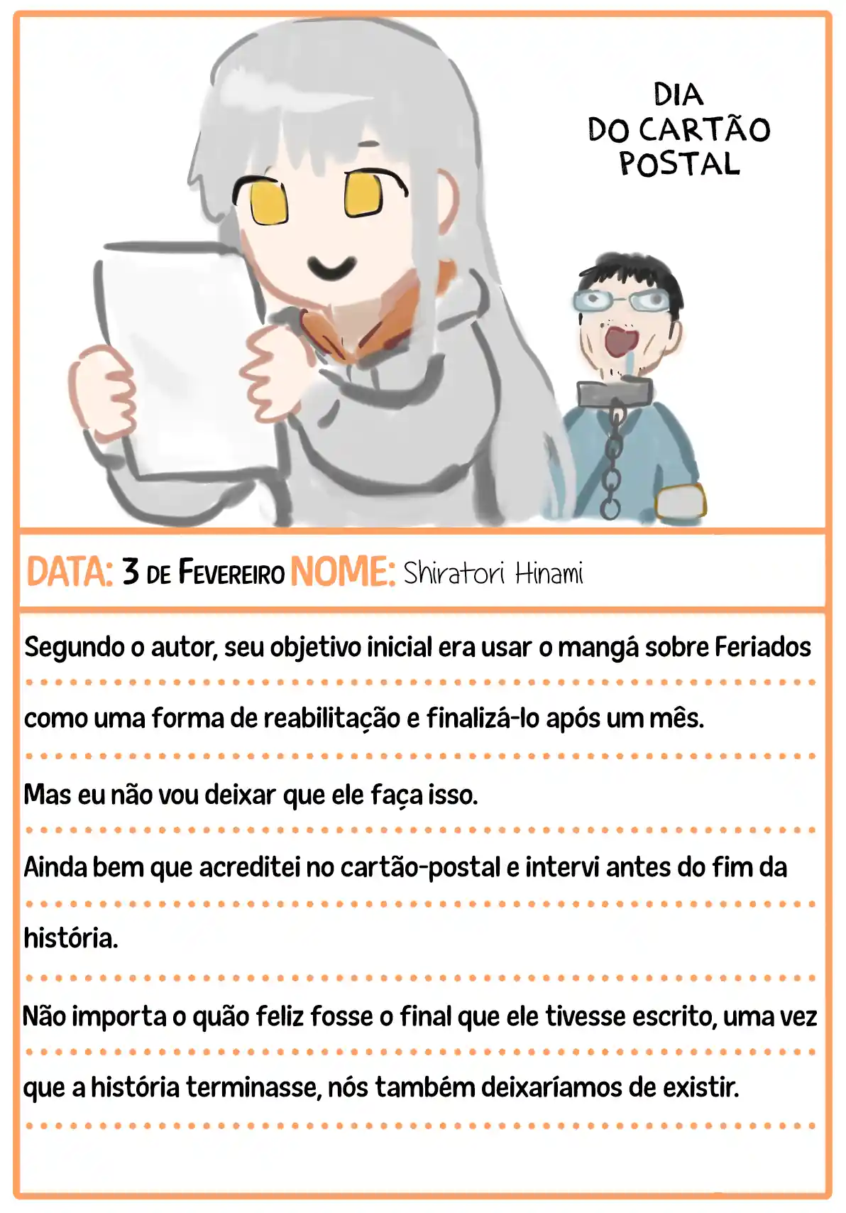 Dia de Aniversário Mangá Capítulo 59 Página 4