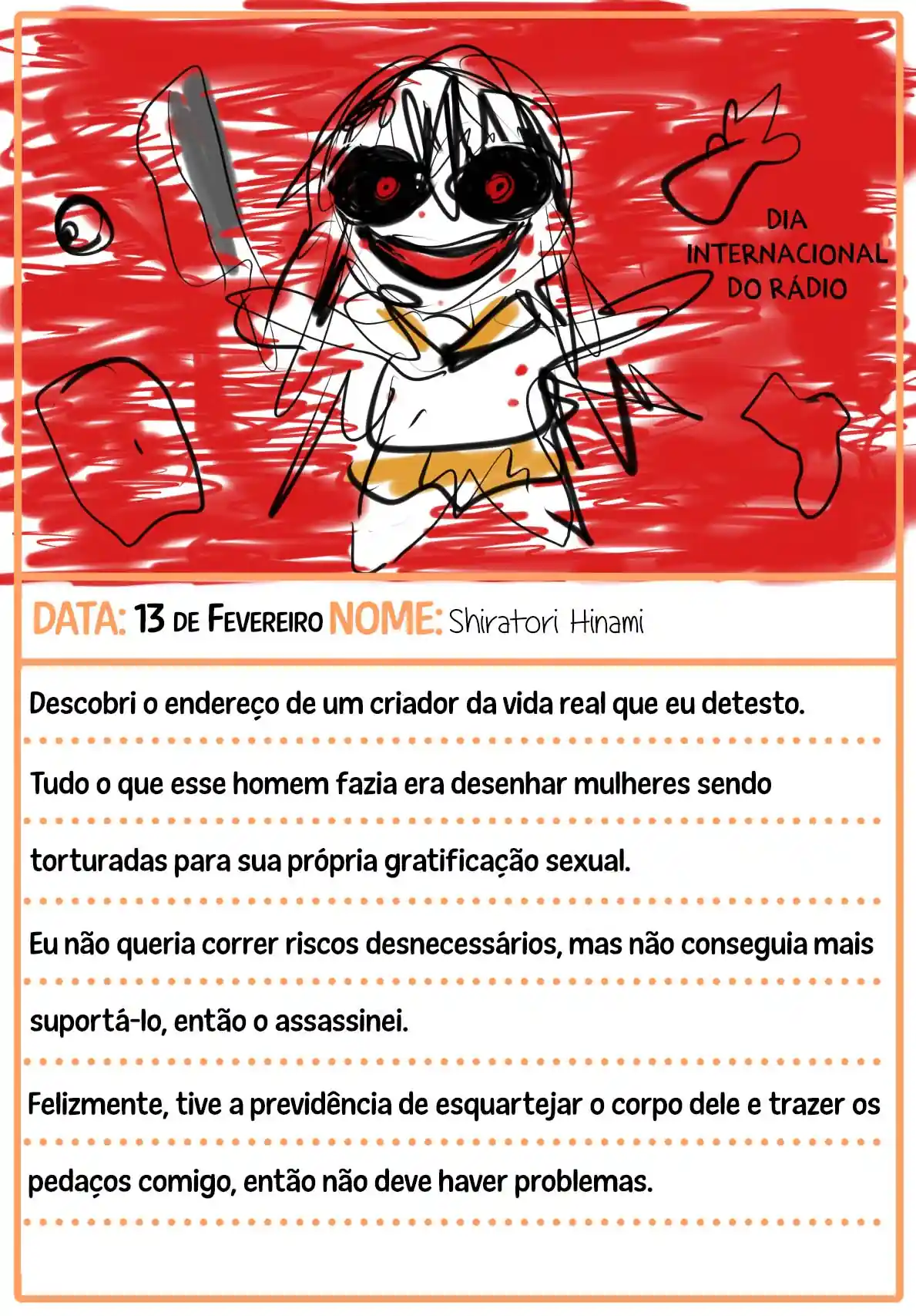 Dia de Aniversário Mangá Capítulo 69 Página 4