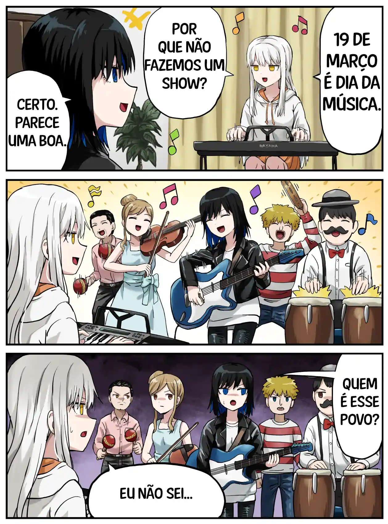 Dia de Aniversário Mangá Capítulo 75 Página 3