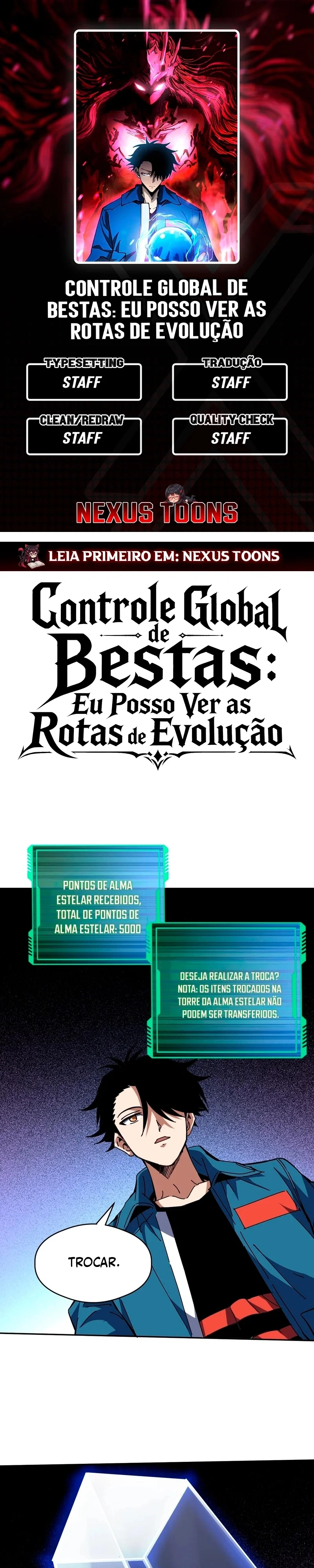 Controle Global de Bestas: Eu Posso Ver as Rotas de Evolução Capítulo 86 Página 1