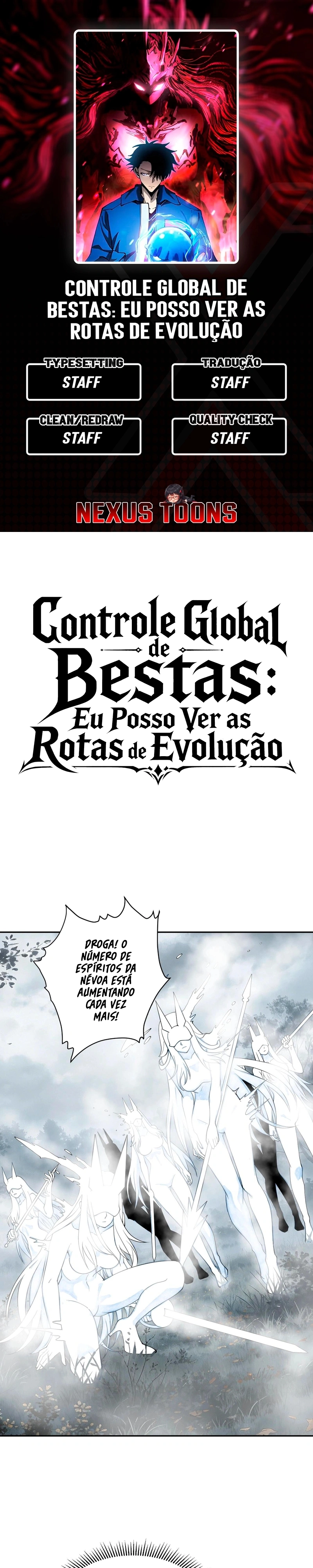 Controle Global de Bestas: Eu Posso Ver as Rotas de Evolução Capítulo 89 Página 1