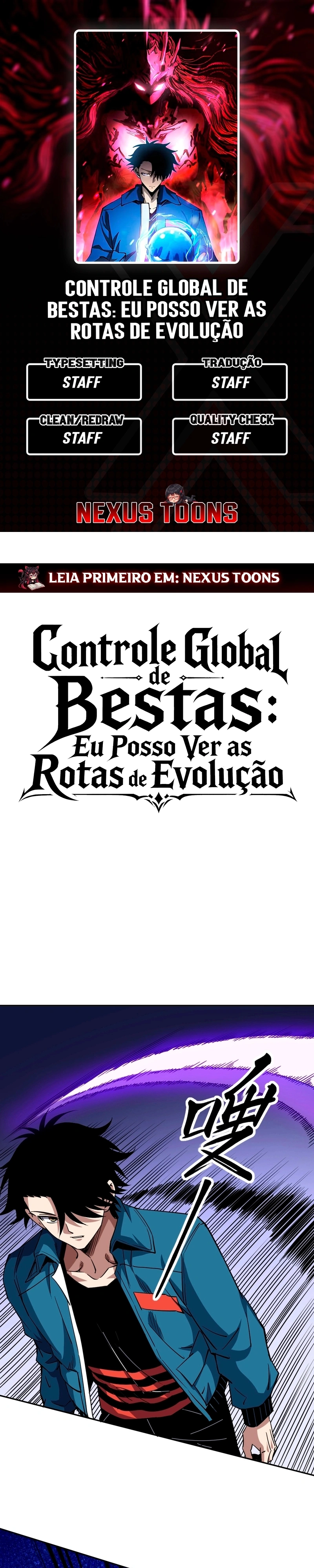 Controle Global de Bestas: Eu Posso Ver as Rotas de Evolução Capítulo 91 Página 1