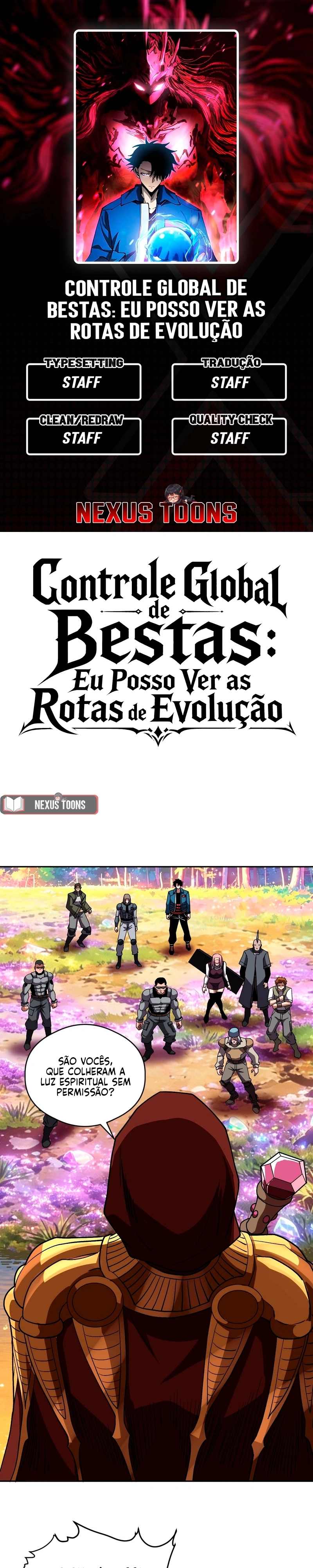 Controle Global de Bestas: Eu Posso Ver as Rotas de Evolução Capítulo 97 Página 1