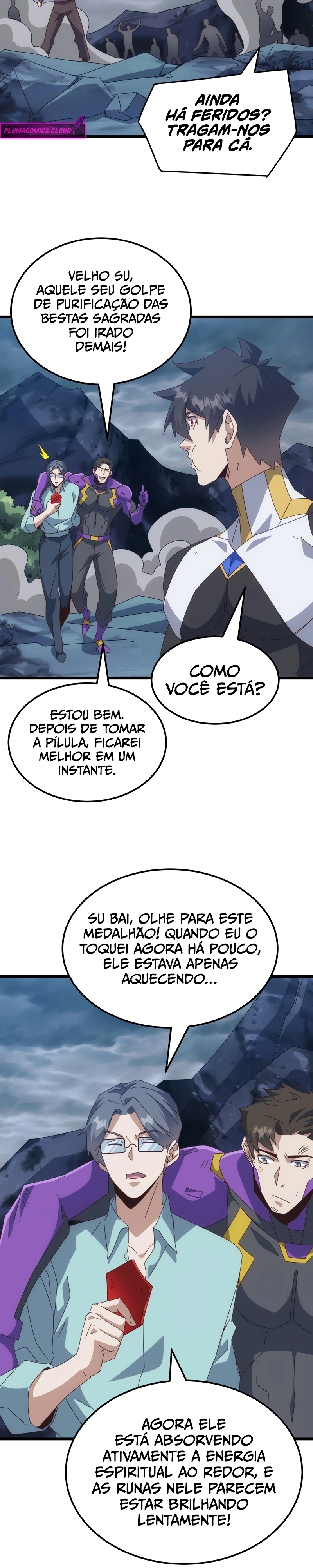 Domesticando Bestas Divinas no Começo Capítulo 74 Página 12