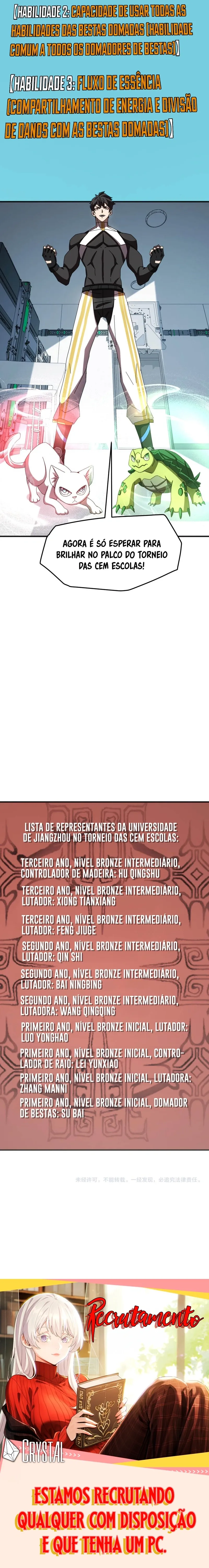 Domesticando Bestas Divinas no Começo Capítulo 9 Página 7