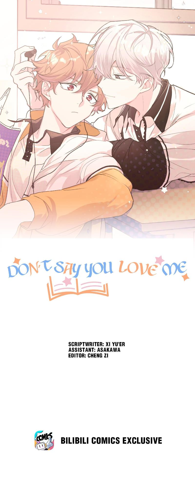 Don’t Say You Love Me Capítulo 2 Página 2