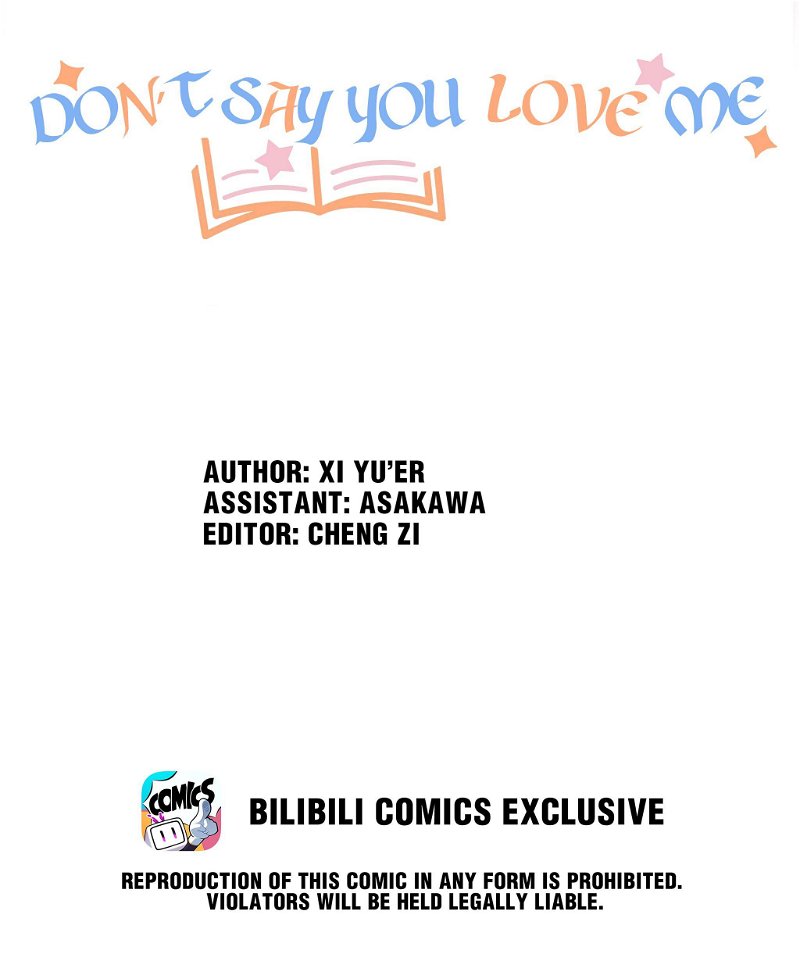 Don’t Say You Love Me Capítulo 3 Página 3