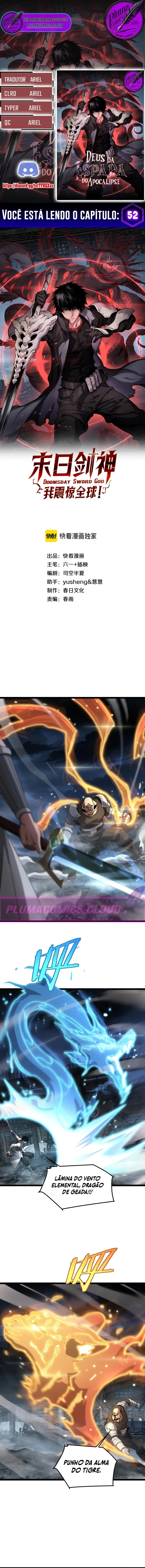 O Deus da Espada do Juízo Final Capítulo 52 Página 1