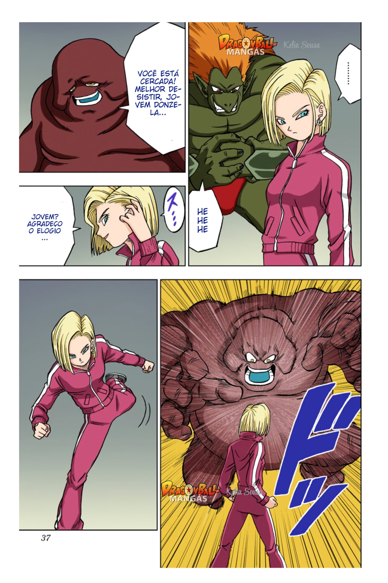 Dragon Ball Super (Official Colored) Capítulo 33 Página 35