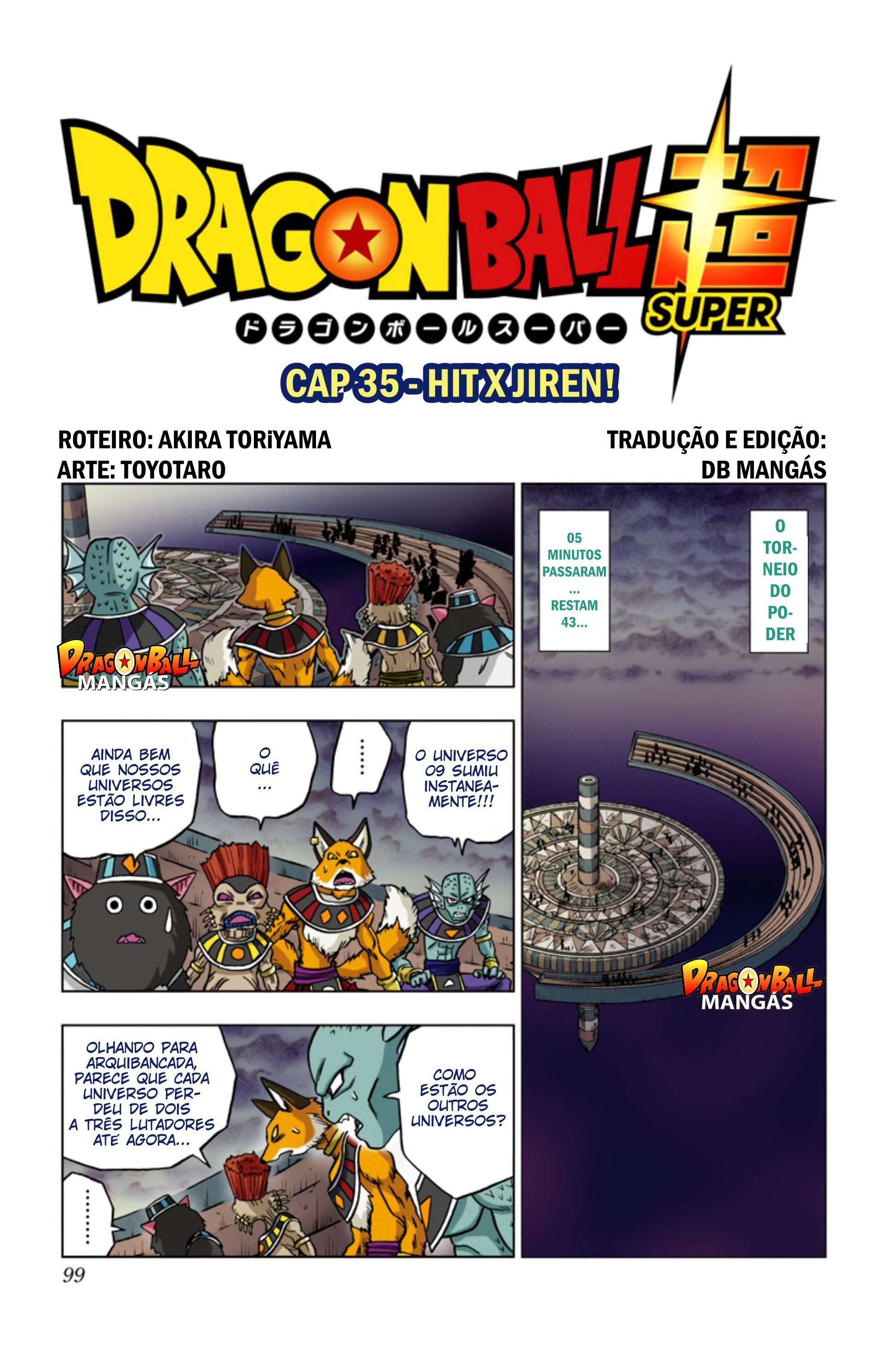 Dragon Ball Super (Official Colored) Capítulo 35 Página 1