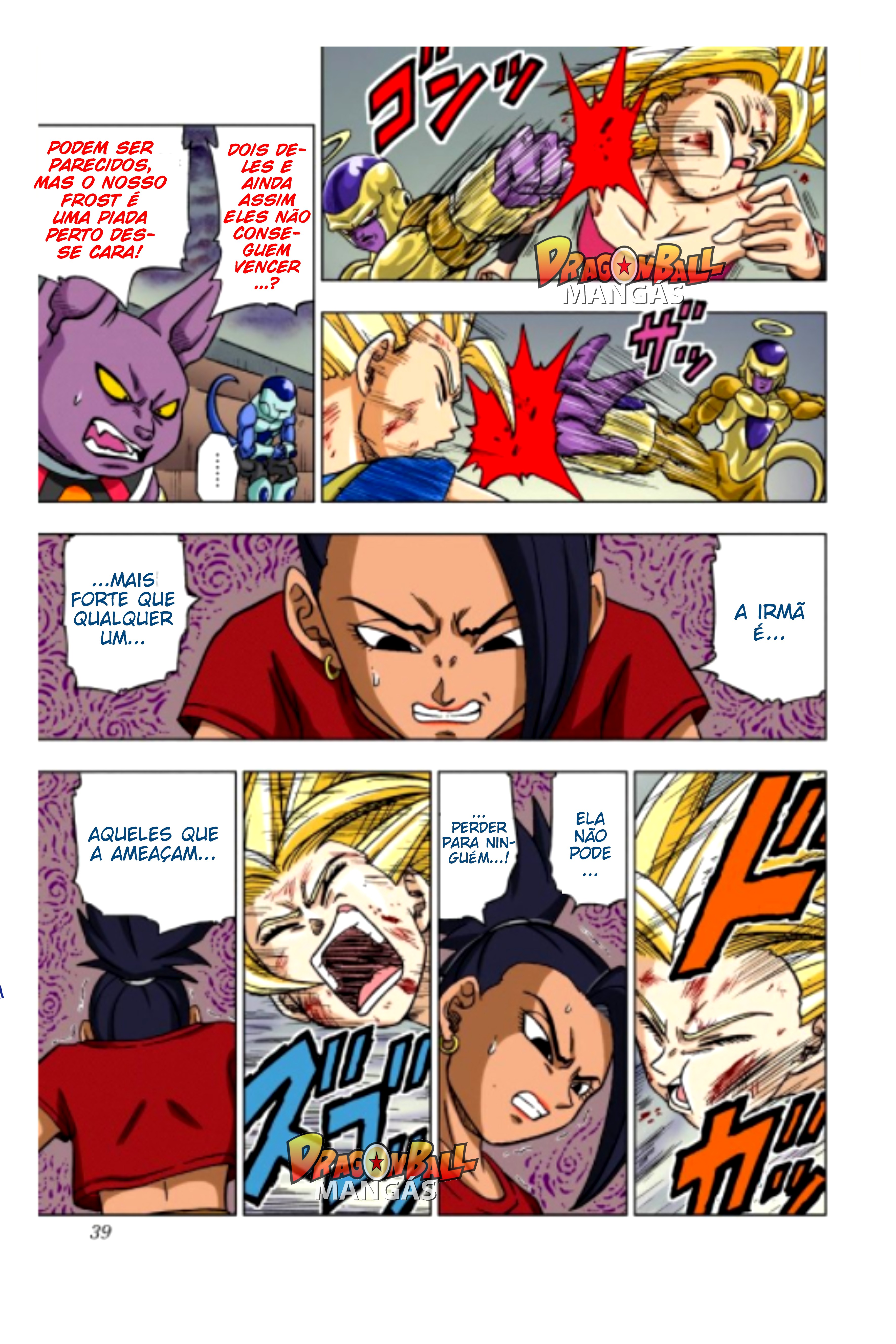 Dragon Ball Super (Official Colored) Capítulo 37 Página 38