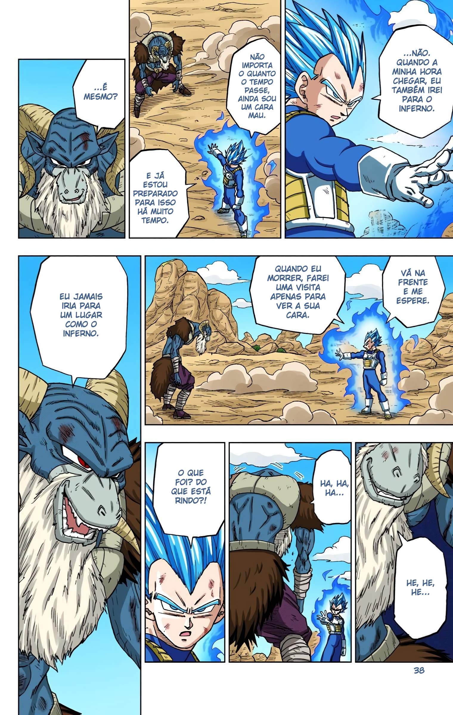 Dragon Ball Super (Official Colored) Capítulo 61 Página 38