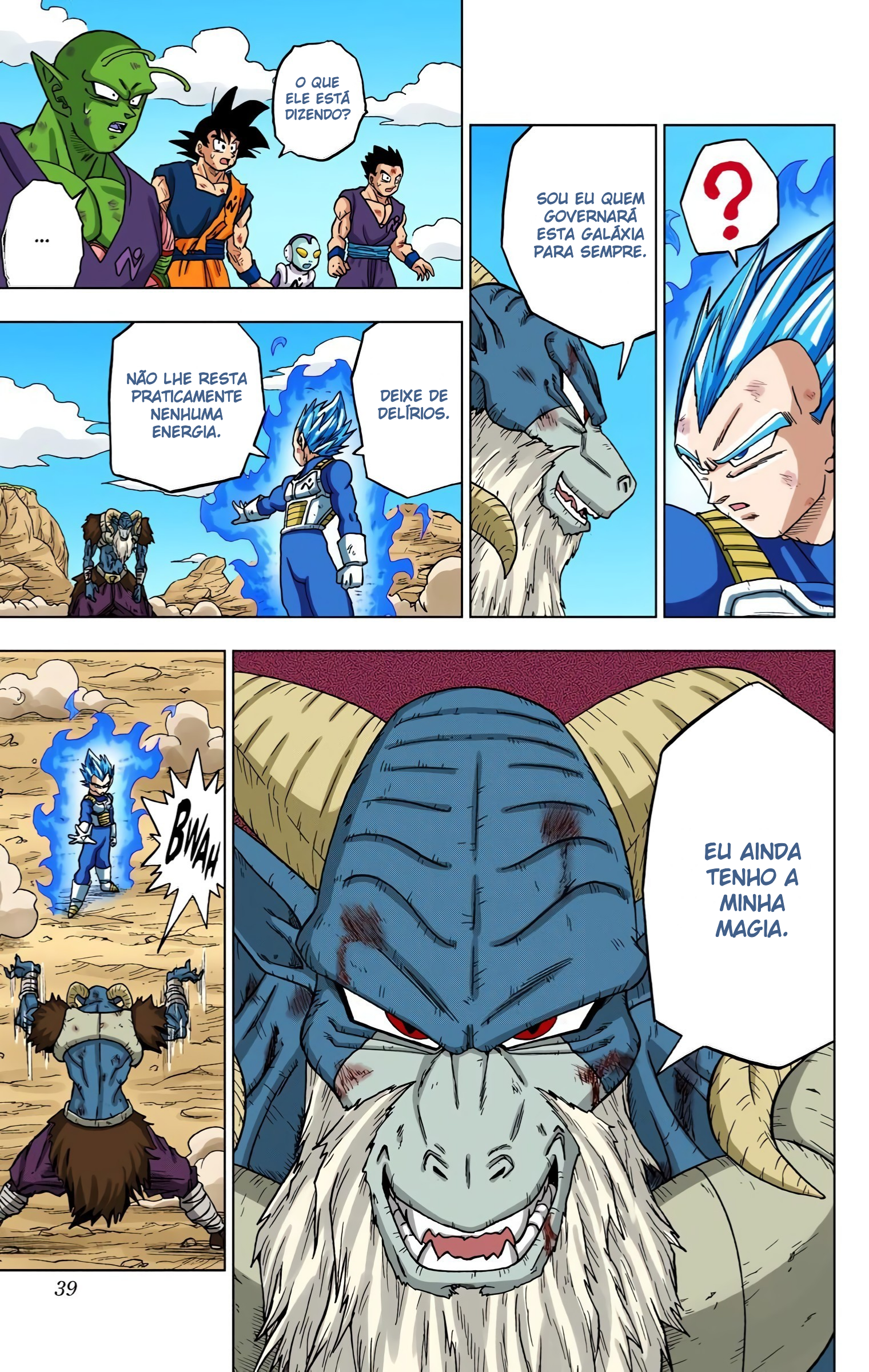 Dragon Ball Super (Official Colored) Capítulo 61 Página 39