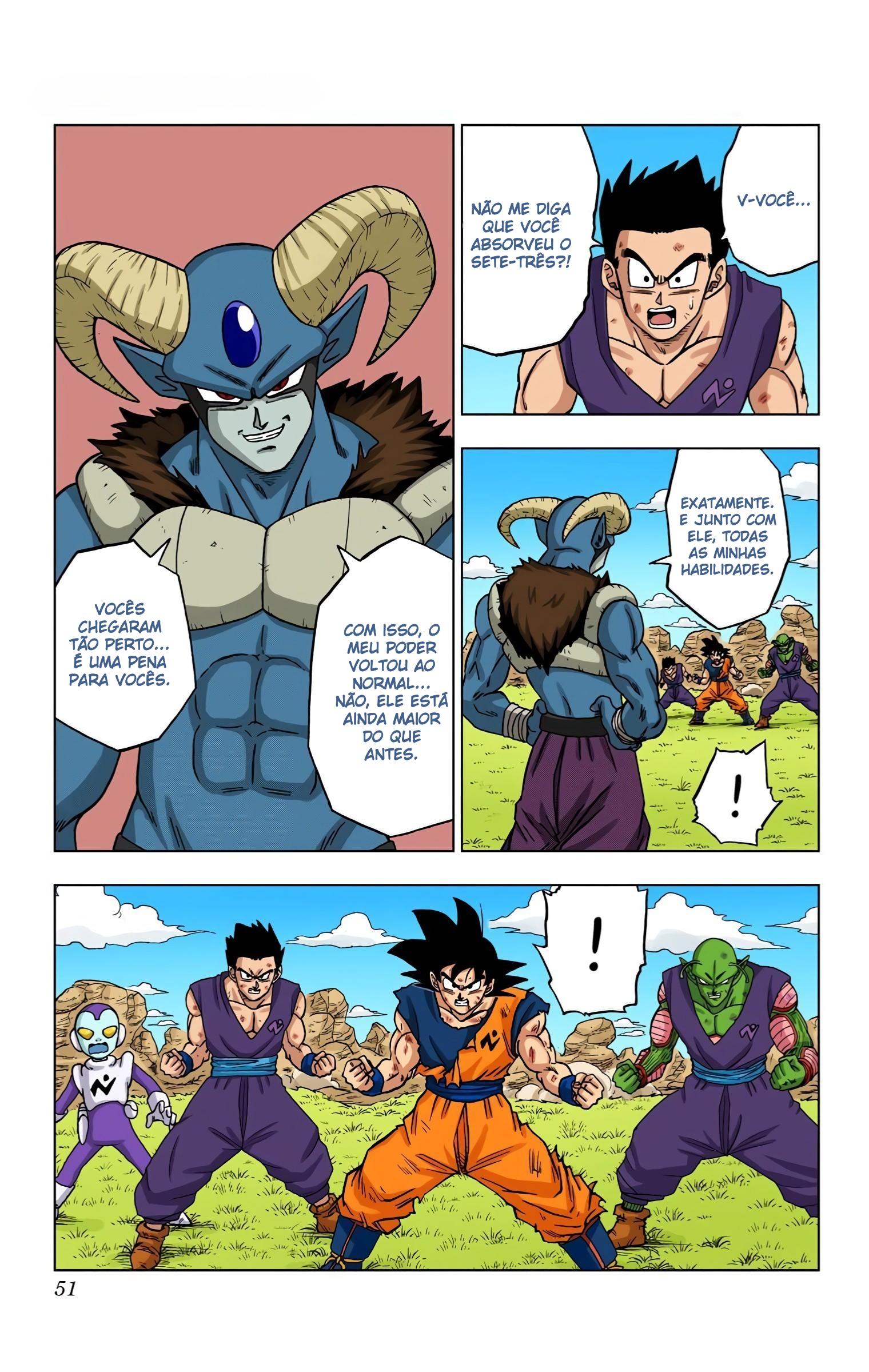 Dragon Ball Super (Official Colored) Capítulo 61 Página 51
