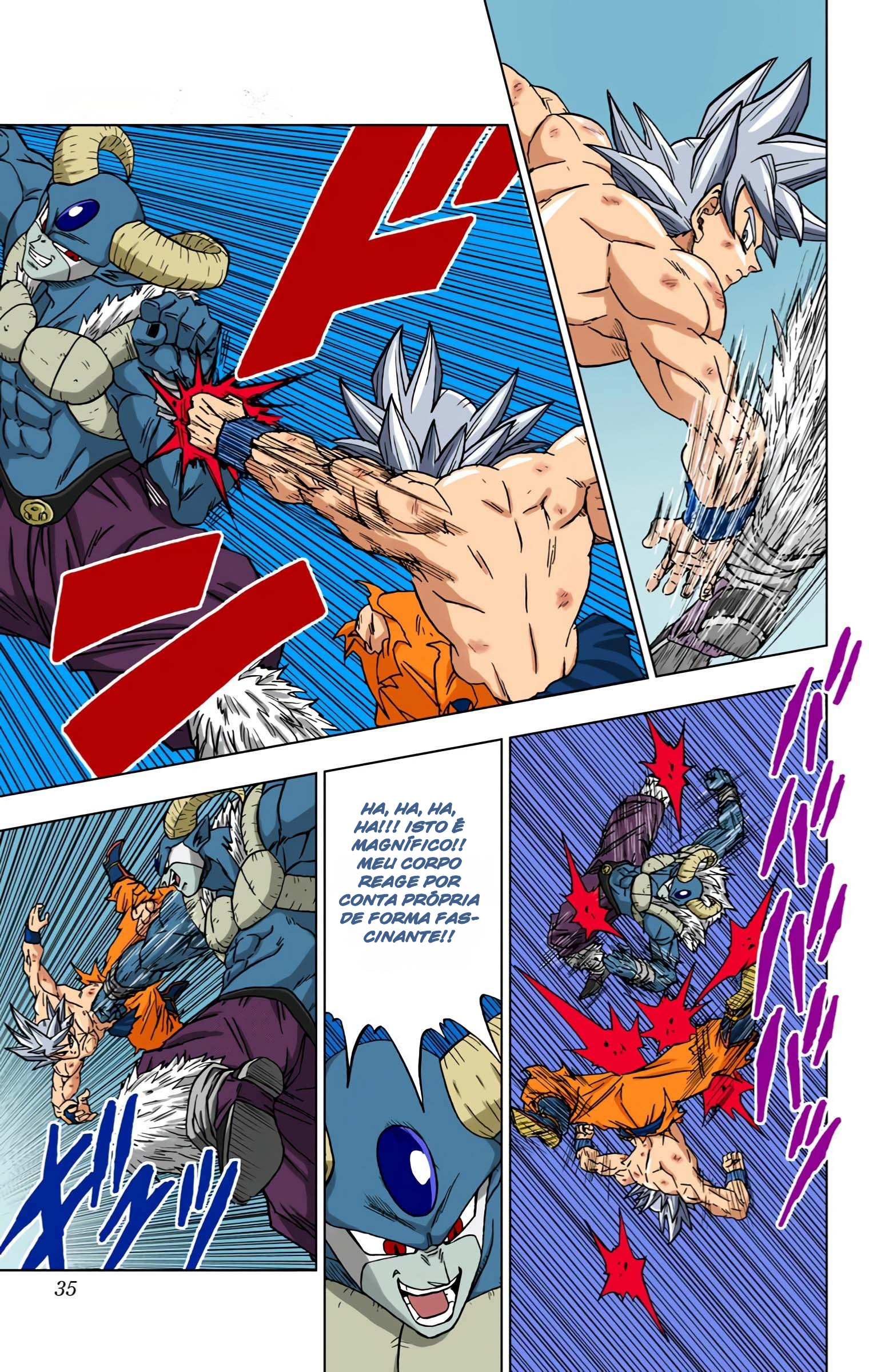 Dragon Ball Super (Official Colored) Capítulo 65 Página 34