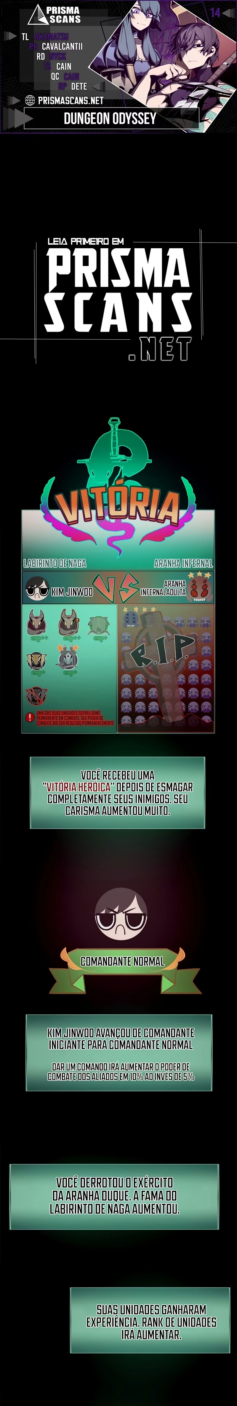 Dungeon Odyssey Capítulo 14.1 Página 1