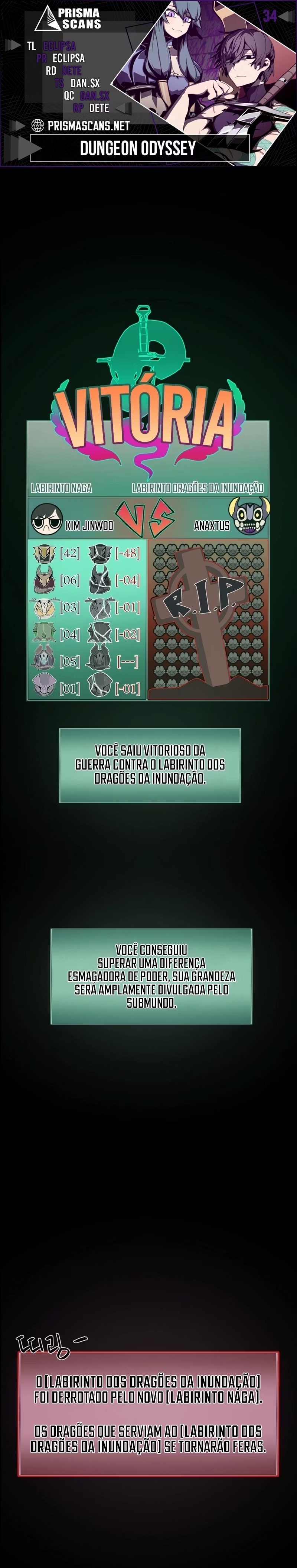 Dungeon Odyssey Capítulo 34.1 Página 1