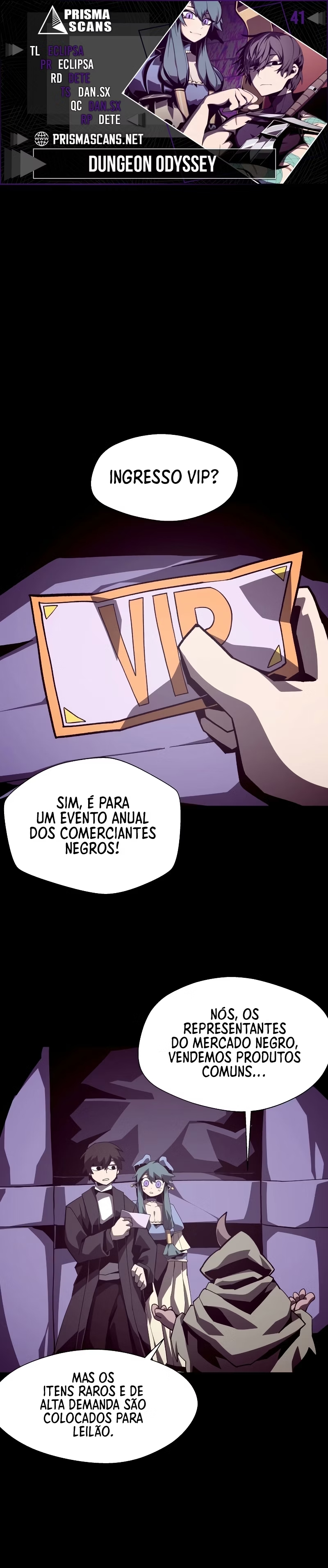 Dungeon Odyssey Capítulo 41.1 Página 1