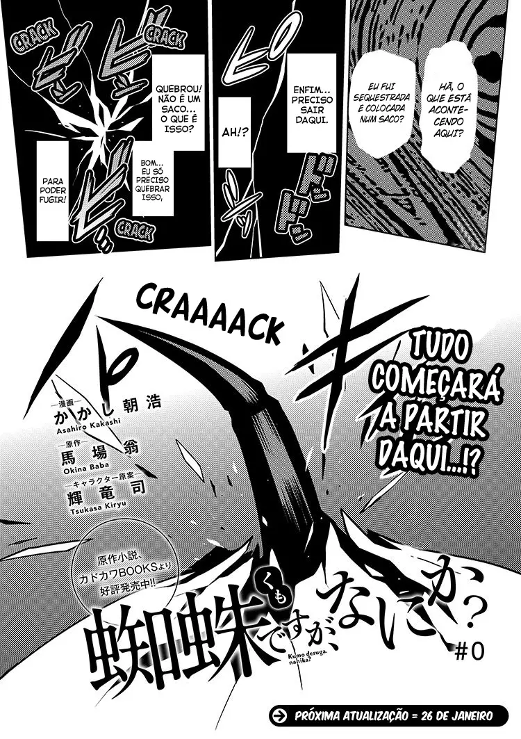 Então eu sou uma aranha, e daí? Capítulo 0 Página 8