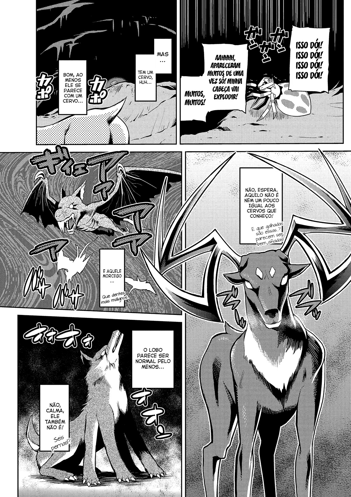 Então eu sou uma aranha, e daí? Capítulo 1.5 Página 3