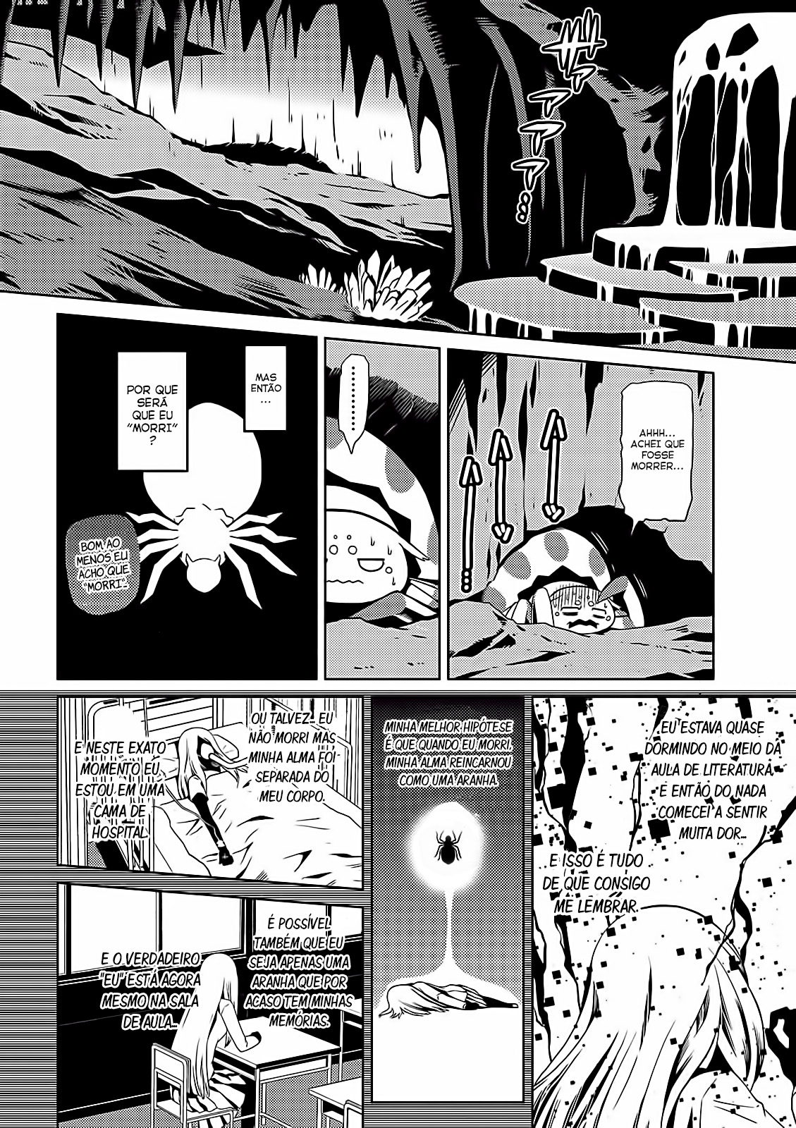 Então eu sou uma aranha, e daí? Capítulo 1 Página 12