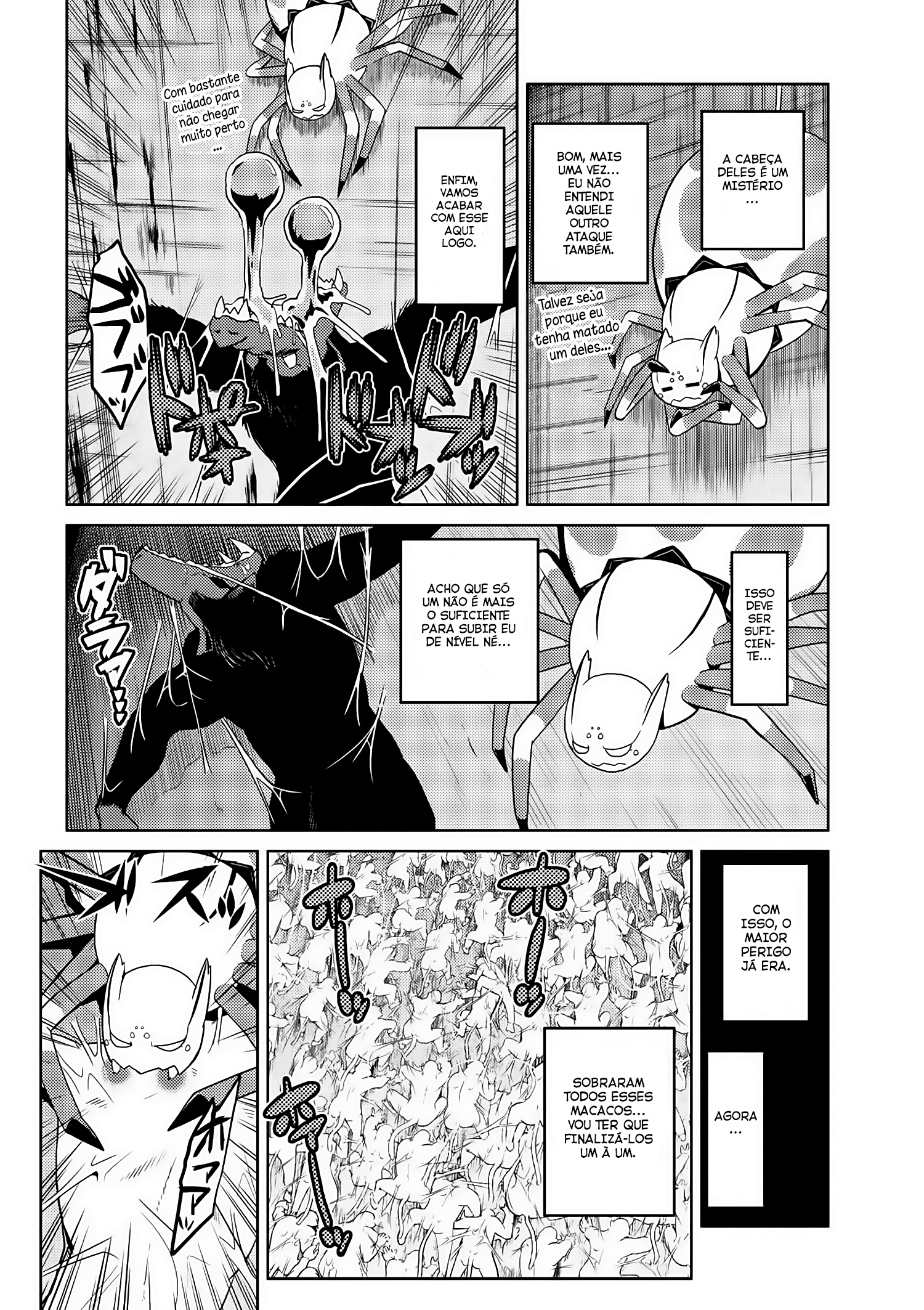Então eu sou uma aranha, e daí? Capítulo 14.4 Página 4