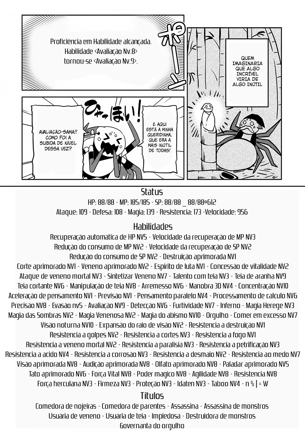 Então eu sou uma aranha, e daí? Capítulo 16.2 Página 10