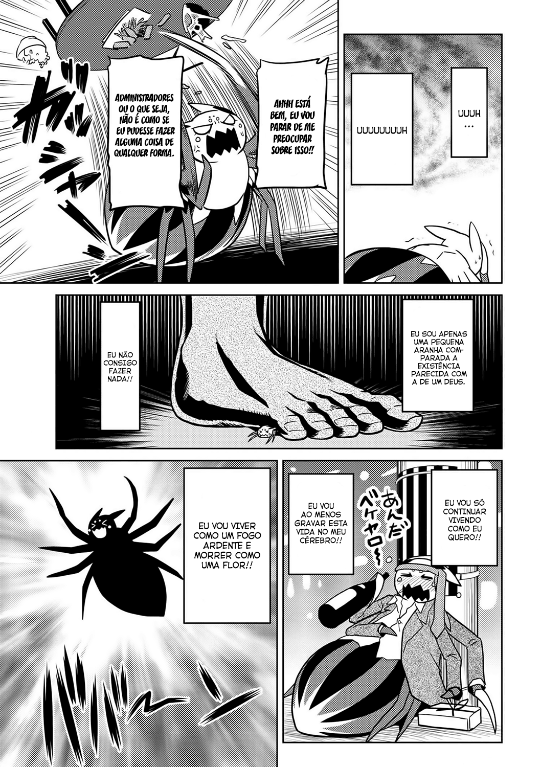 Então eu sou uma aranha, e daí? Capítulo 21.1 Página 3