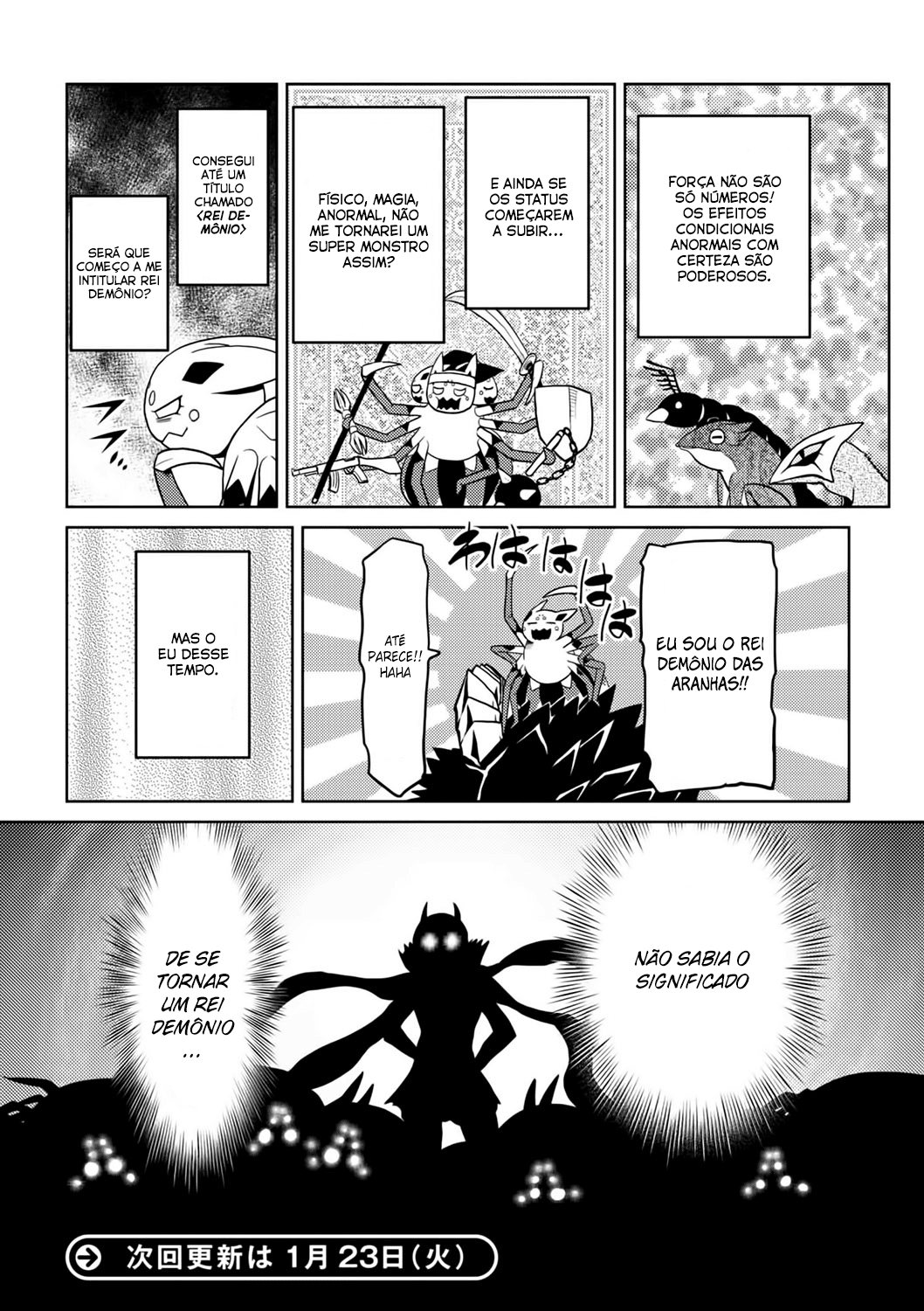 Então eu sou uma aranha, e daí? Capítulo 23.1 Página 17