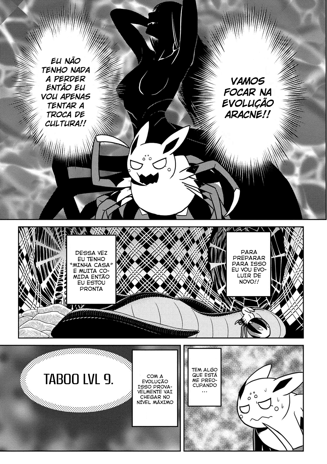 Então eu sou uma aranha, e daí? Capítulo 29.1 Página 8