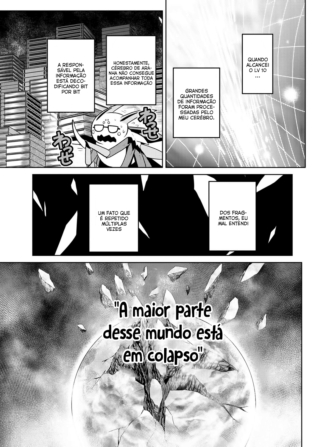 Então eu sou uma aranha, e daí? Capítulo 30.1 Página 4
