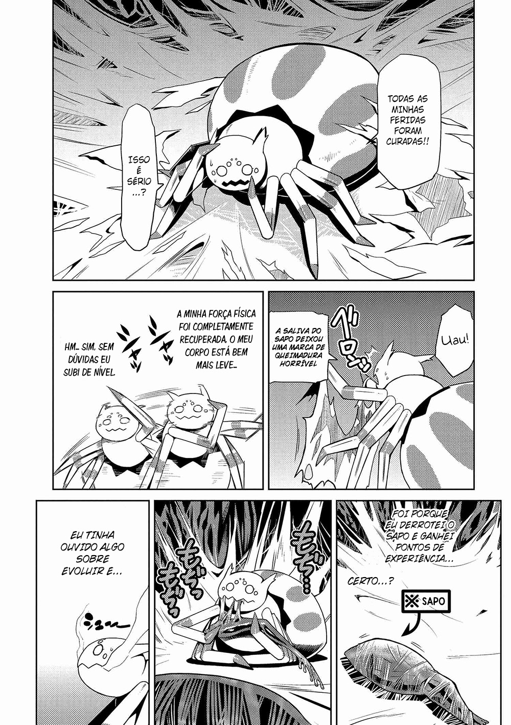 Então eu sou uma aranha, e daí? Capítulo 4 Página 3