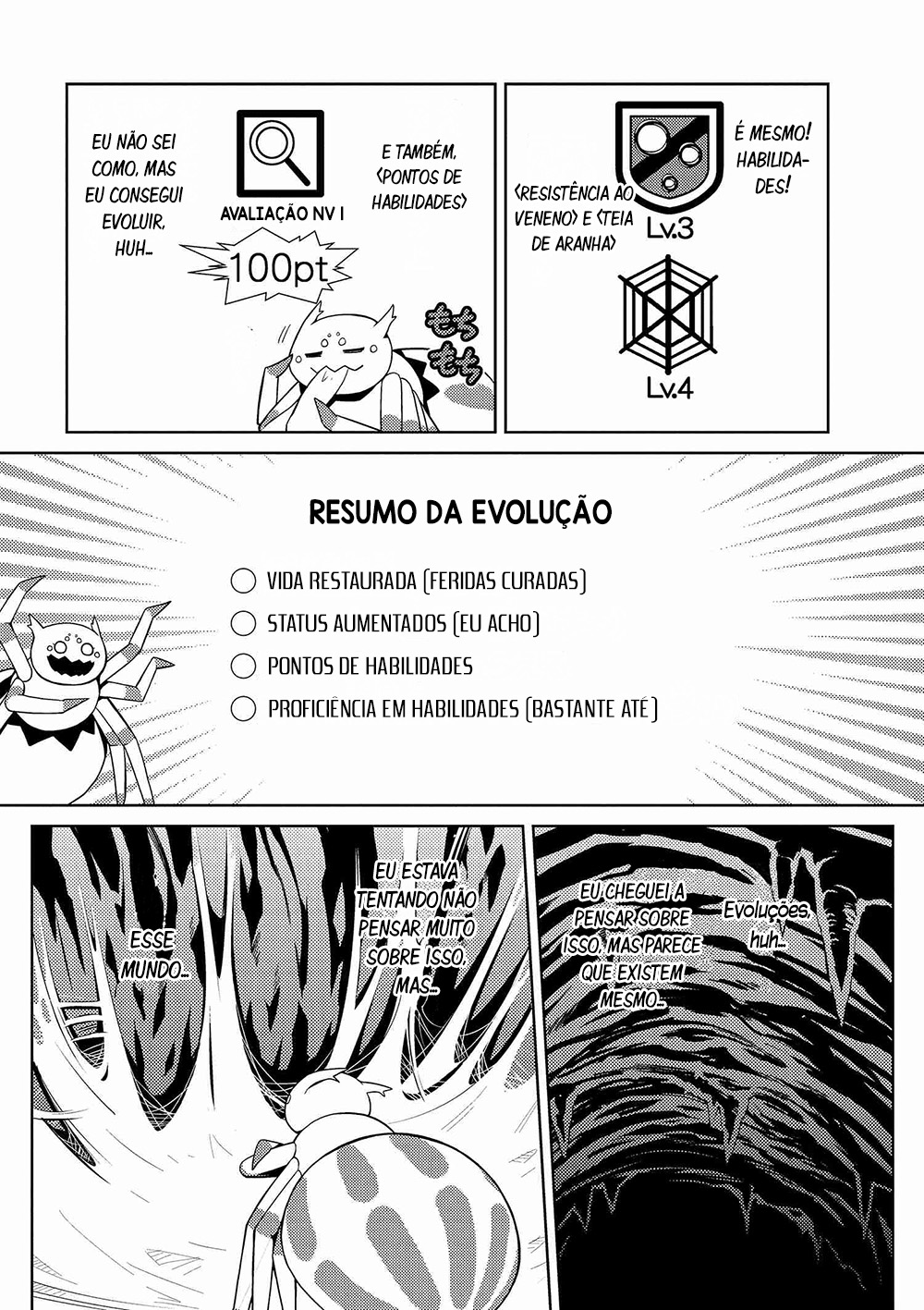 Então eu sou uma aranha, e daí? Capítulo 4 Página 4