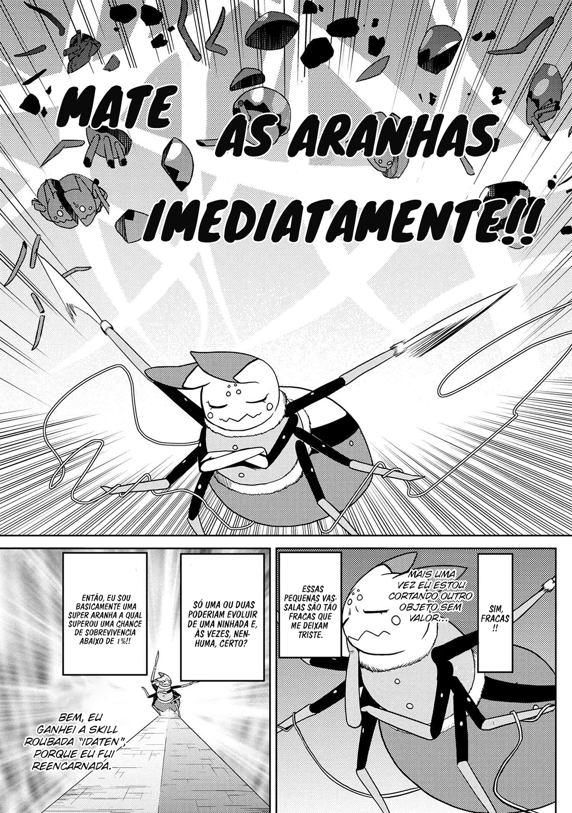 Então eu sou uma aranha, e daí? Capítulo 43.1 Página 8