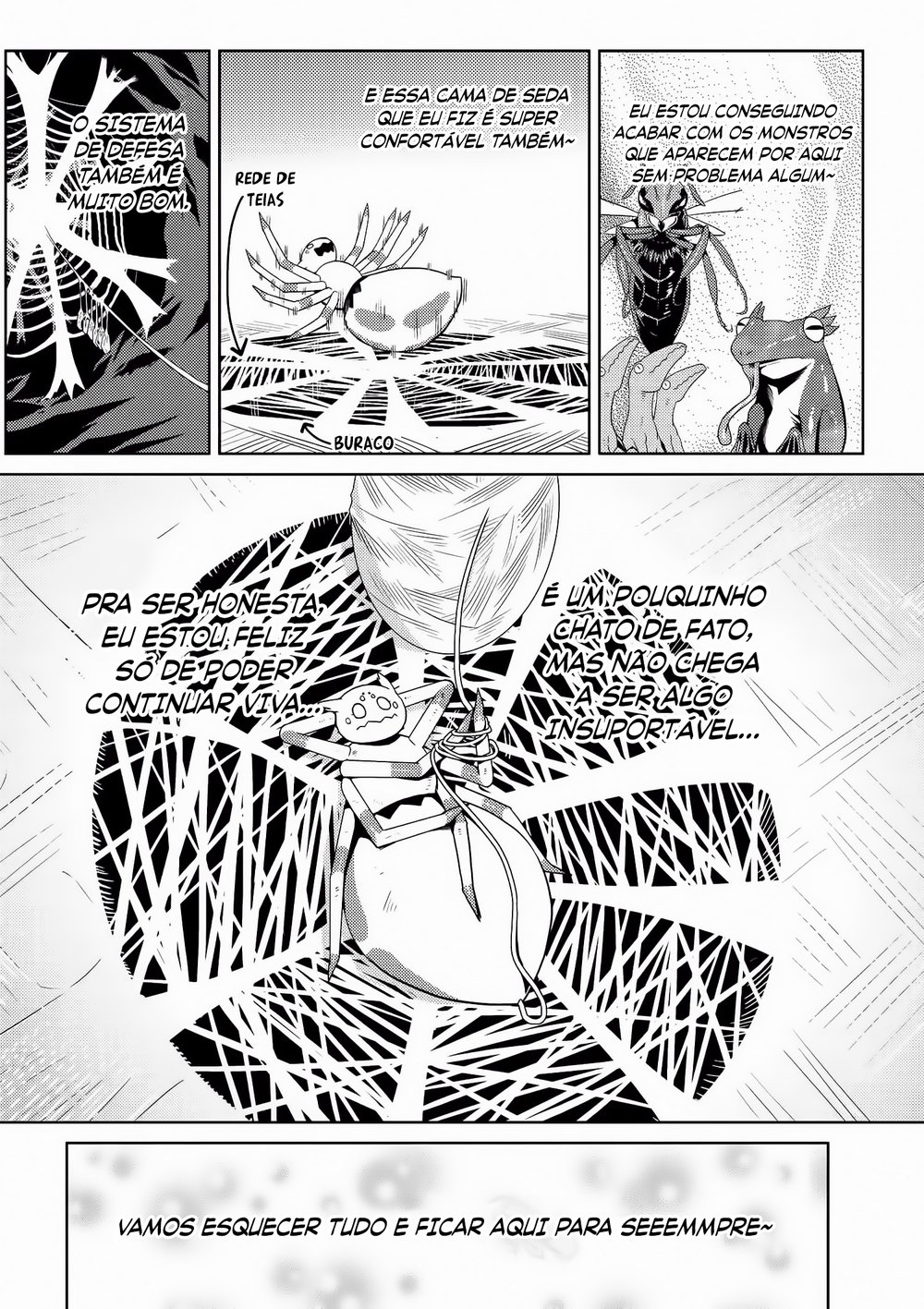 Então eu sou uma aranha, e daí? Capítulo 5.1 Página 4