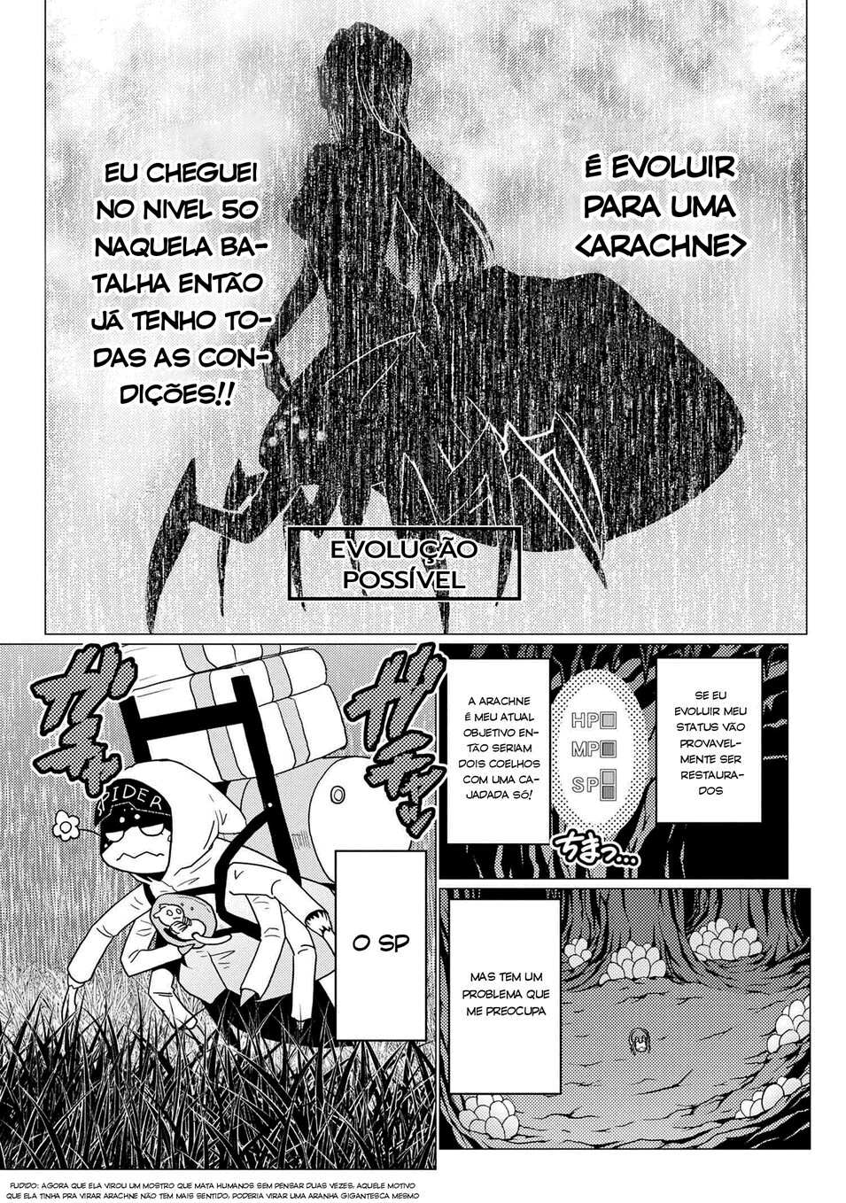 Então eu sou uma aranha, e daí? Capítulo 51.2 Página 18